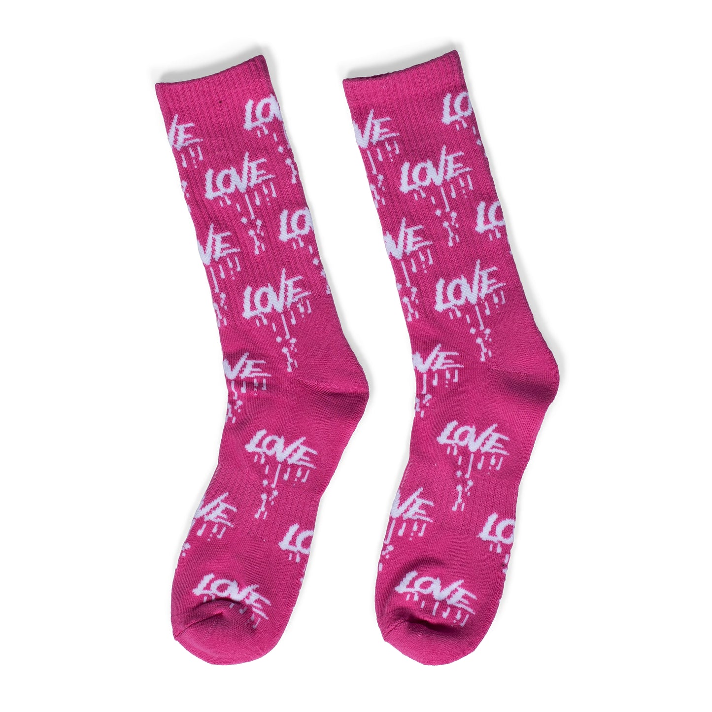 Pink Love Socks