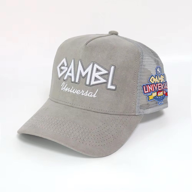 Heather Gray Trucker