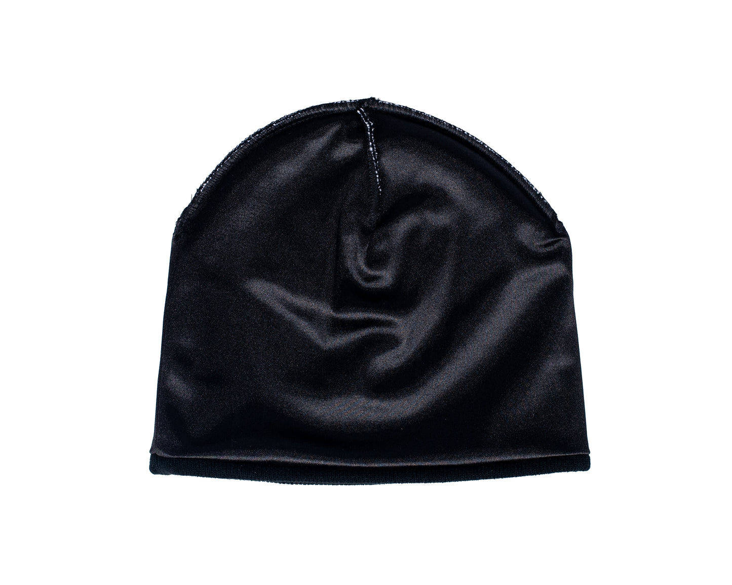 Black Love Beanie - Satin lined