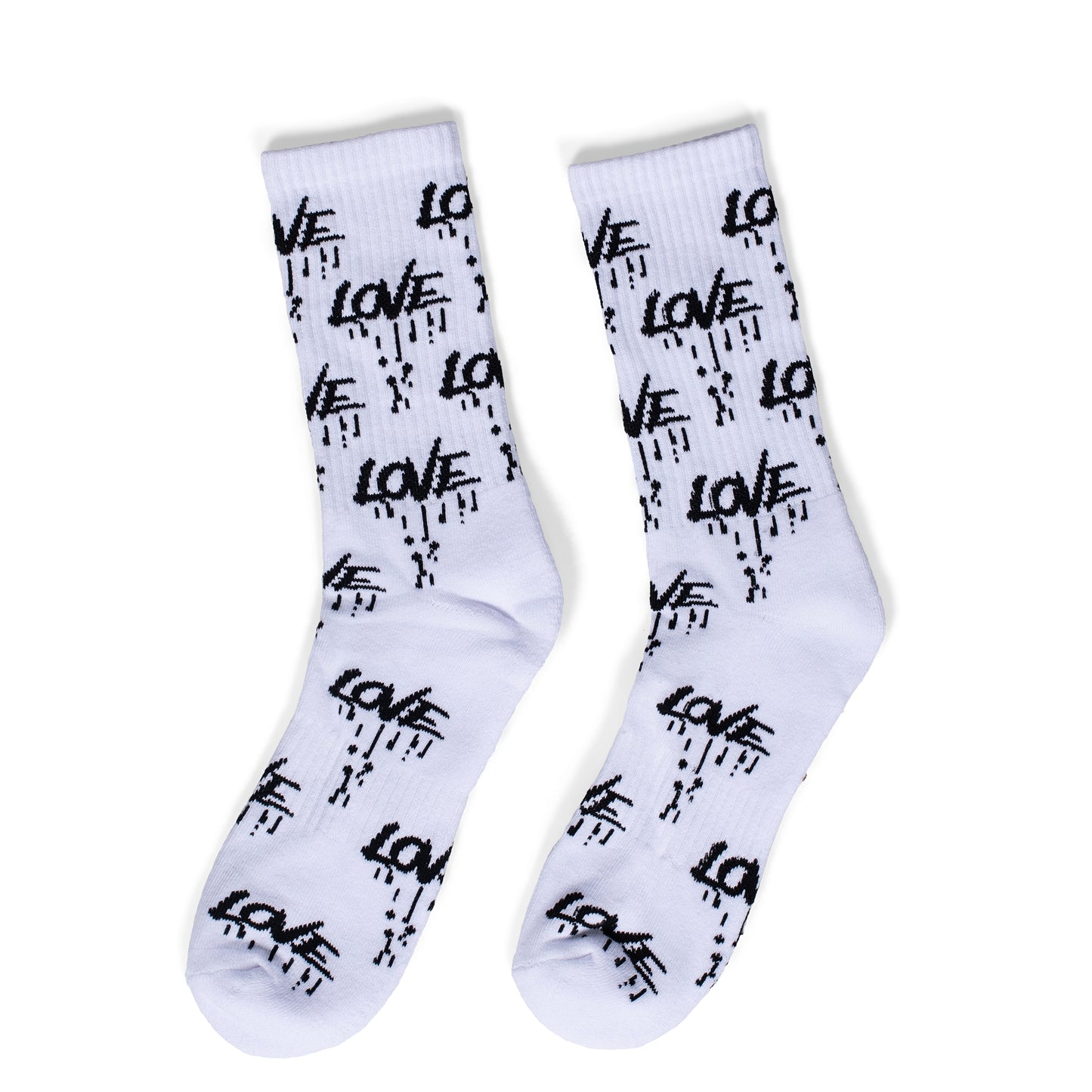 White Love Socks