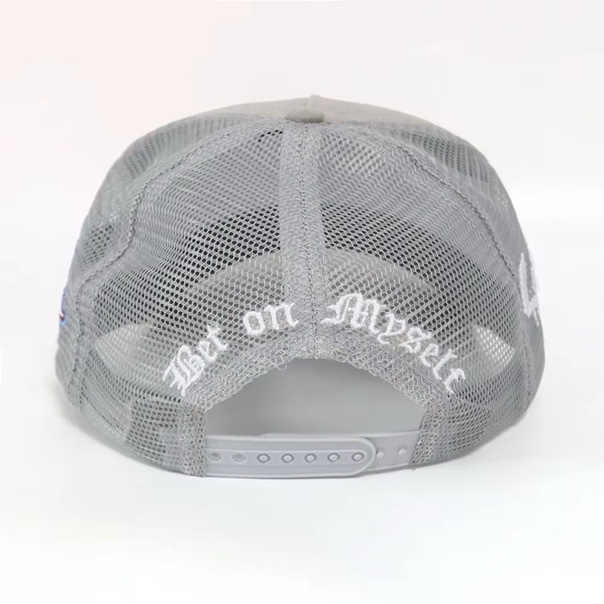 Heather Gray Trucker
