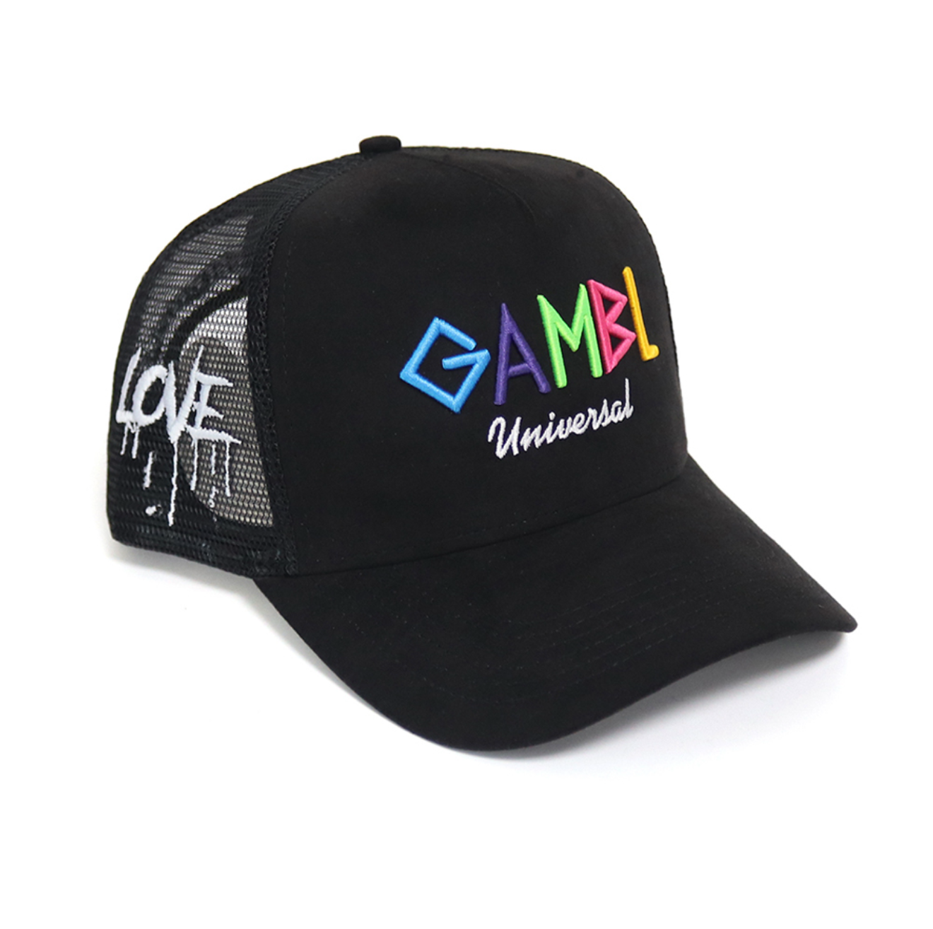 Multi Color Gambl SnapBack  Trucker